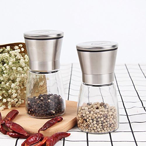 Stainless Steel Salt and Pepper Grinder–Premium Spice Mill